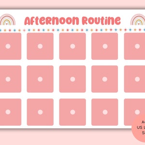 Editable Kids Daily Routine Cards | Daily Visual Schedule | Chore Chart ...