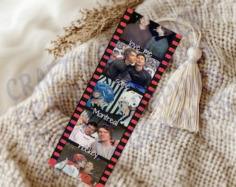 Heated Rivalry Collage Bookmark