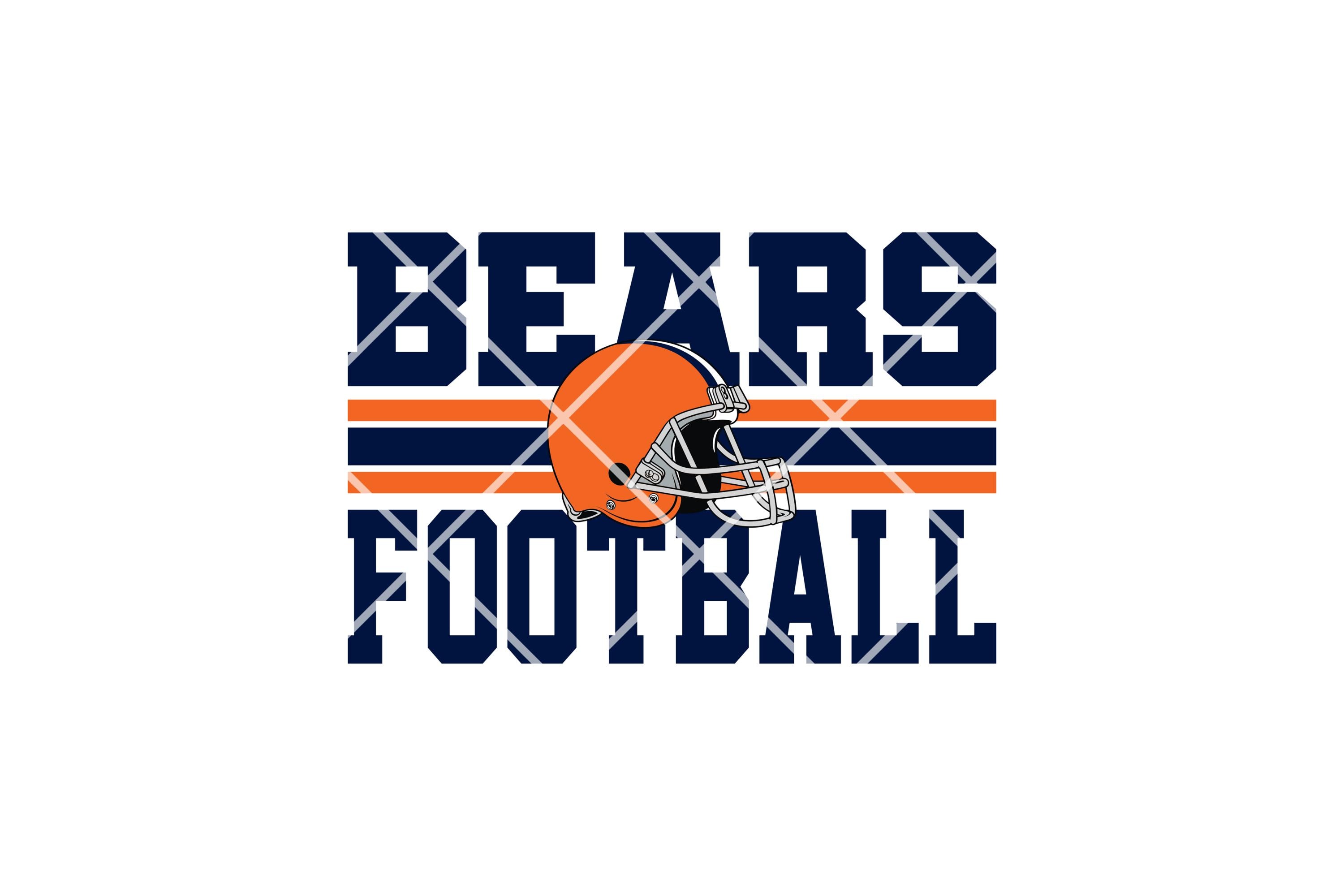 Bears Football SVG, Bears Svg, Bears Shirt Svg, Bears Mascot Svg, Bears