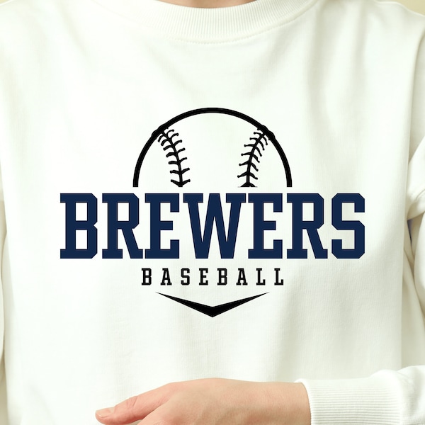 Brewers Svg, Baseball Svg, Svg Files for Cricut, Digital Download, Instant Download