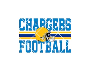 Chargers Football SVG, Chargers svg, Chargers shirt svg, Chargers Mascot Svg, Chargers Mom Svg, Digital Download, Instant Download