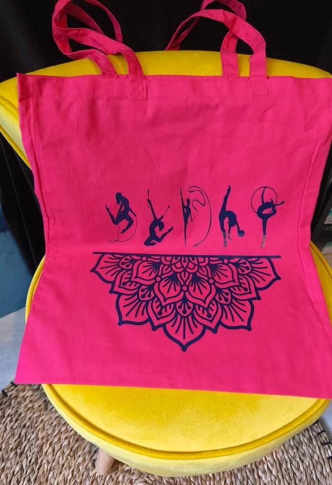 Personalized Rhythmic Gymnastics and Artistic Gymnastics Tote Bag