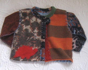 baby boy folk sweater . boho baby boy . dinosaur cardigan . wool sweater . unisex Baby Cardigan . dinosaur sweater