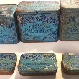 blank tobacco tins Empty Tobacco Tin