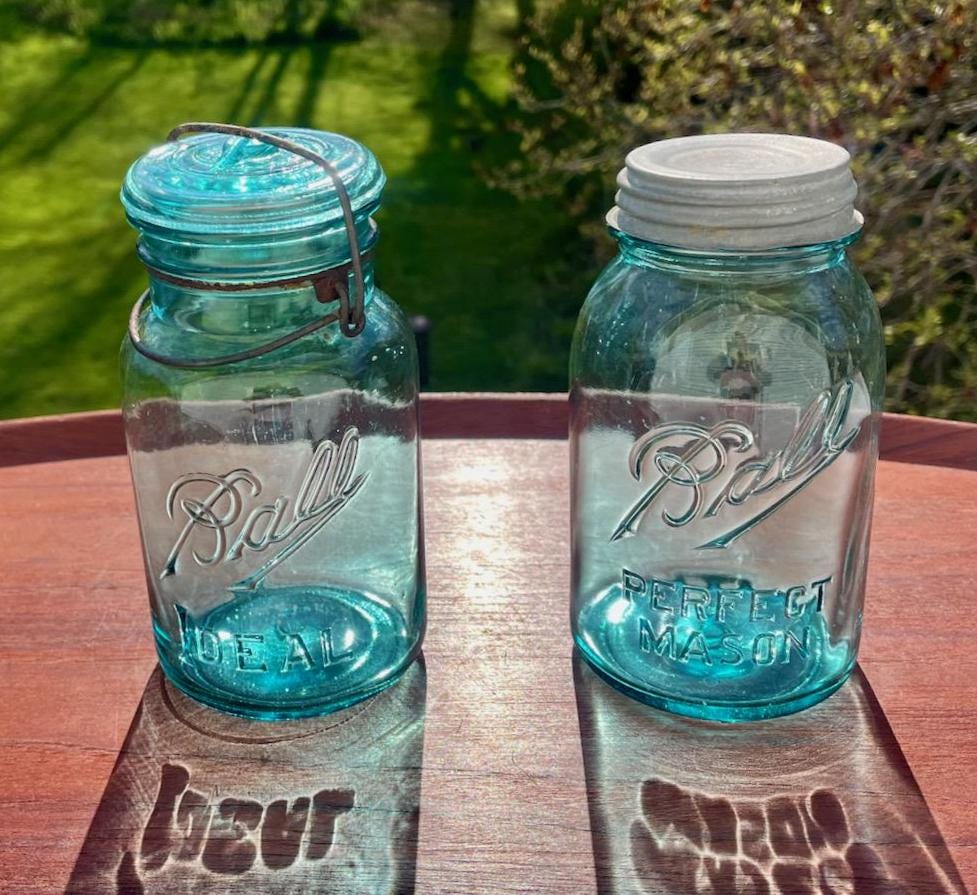 1896 Ball Mason Jar - Etsy