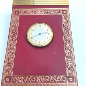 Park Sherman Desk Clock Lux Clock, Park Sherman, Desk Clock Calendar, "Time Secretary" Works, Video, The Time Secretary, Park Sherman 1951