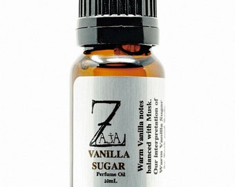 Aceite de perfume de azúcar de vainilla de ZAJA Natural 10 ml