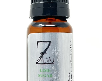 Lime Sugar Perfume Oil by ZAJA Natural 10mL