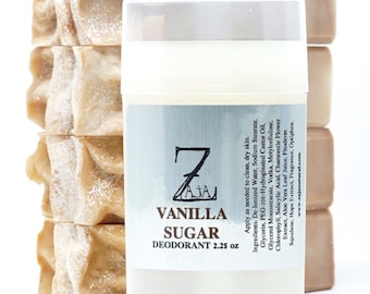 Vanilla Sugar Body Deodorant by ZAJA Natural 2.25oz