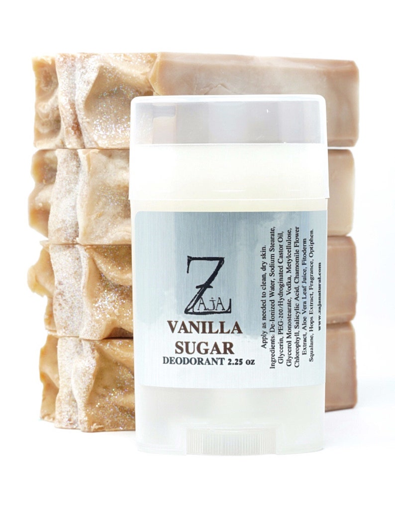 Vanilla Sugar Body Deodorant by ZAJA Natural 2.25oz image 1