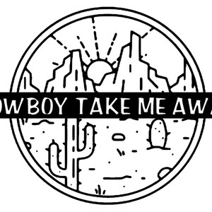 Emmène-moi de cow-boy png