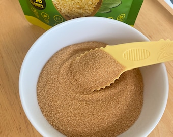 Edulcorante orgánico de fruta del monje (200 gramos) para los amantes del café y el té.