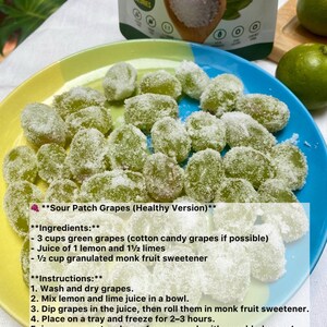 Organic Monk Fruit Sweetener (200 grams) for coffee and tea lovers. image 3