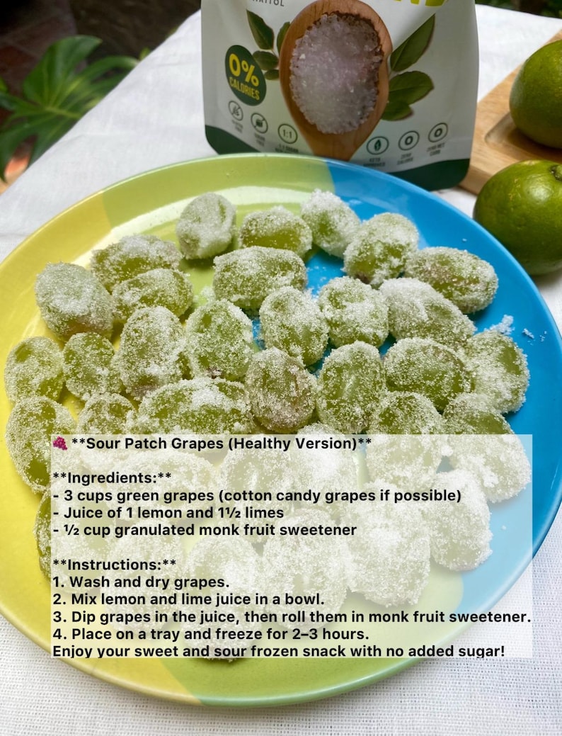 Organic Monk Fruit Sweetener (200 grams) for coffee and tea lovers. image 3