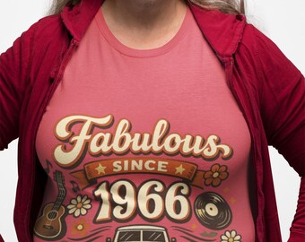 Since 1966 Tee - 60th Birthday Retro Shirt