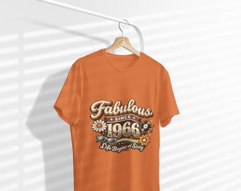 1966 tee for 60 birthday, life begins at sixty