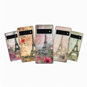 Paris Phone Case City of love Cover for Pixel 9 Pro 8 7A, Samsung S24FE  S23 ultra A55  A16  iPhone 16 15 12 XR