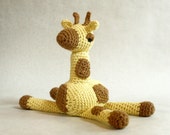 Crochet Baby Giraffe Plushie