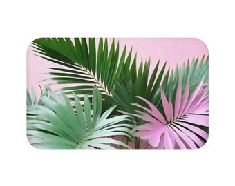 Tropical Design Bath Mat, Home Decor, floor mat, Bathroom decor, Bath Mat