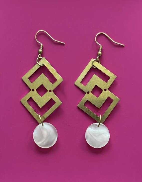 Royal Weaver Dangle Earrings