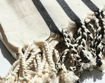 PORTE - Striped Cotton Peshtemal