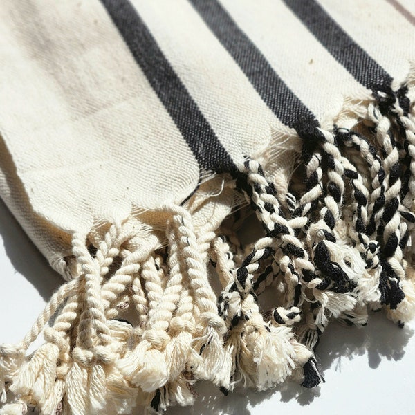 PORTE - Striped Cotton Peshtemal