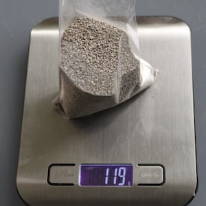 Extra fine ballast for diorama Natural product. creation of miniature decor 100gr agricultural farm, Japanese garden nursery and other decors