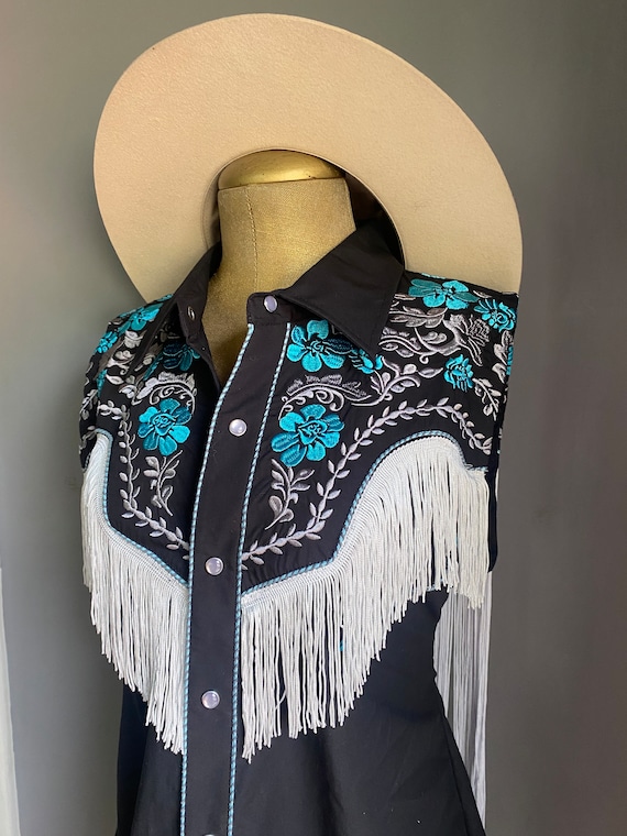 Western Vest Women Idyllwind Women's Lady Bird Faux Suede Fringe