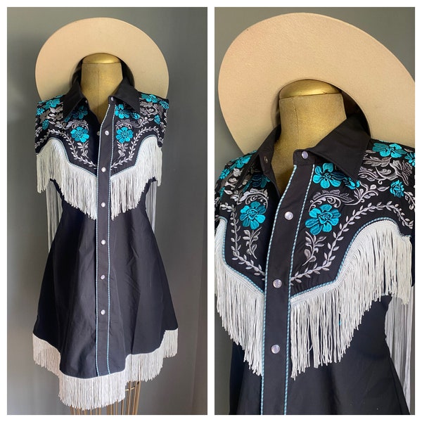 Western Cowgirl Shirt For Women Fringe Country Concert Tops Rodeo