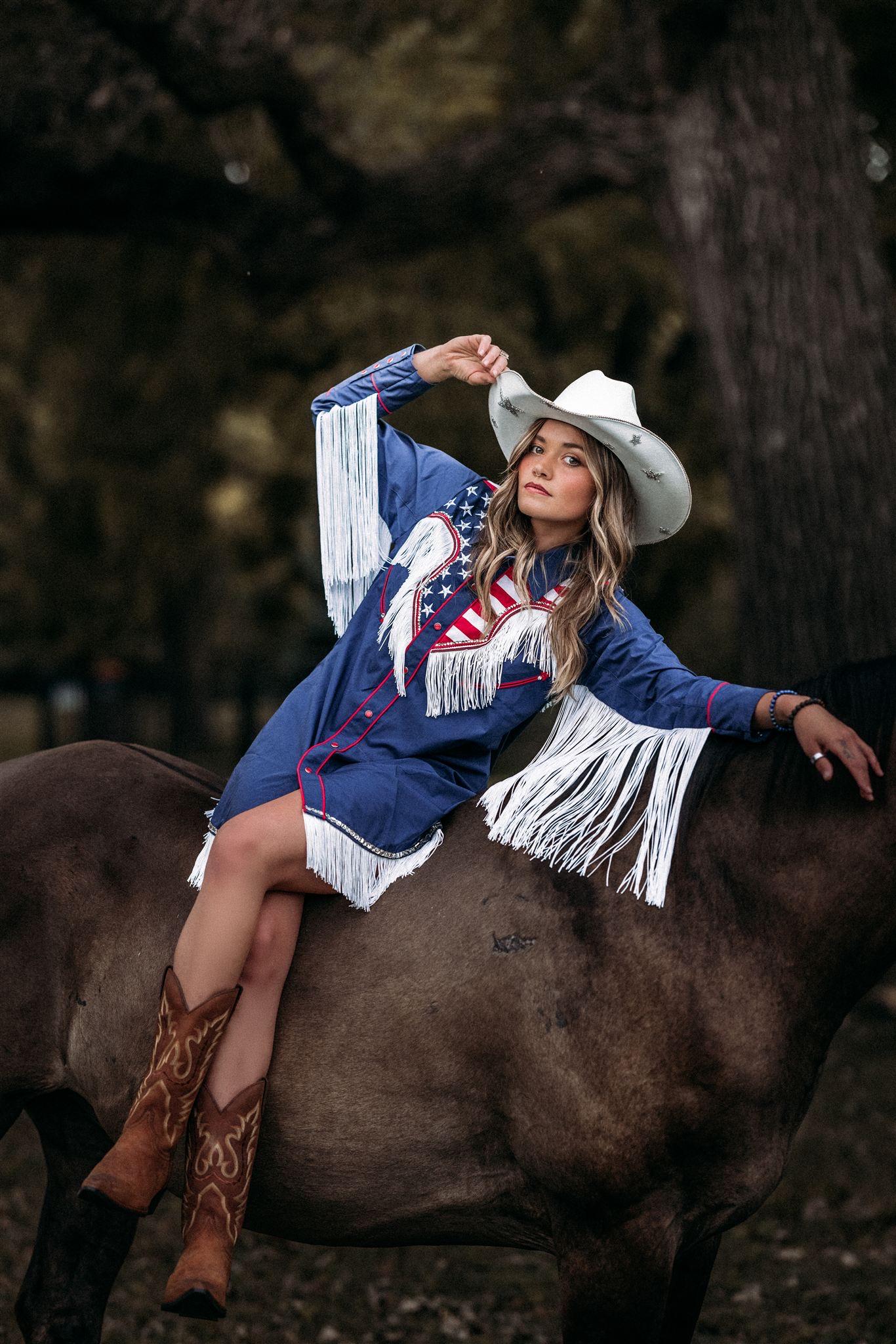 Stars & Stripes - TC - Cap - Proud Cowgirl - Kodiak Country en Western Store