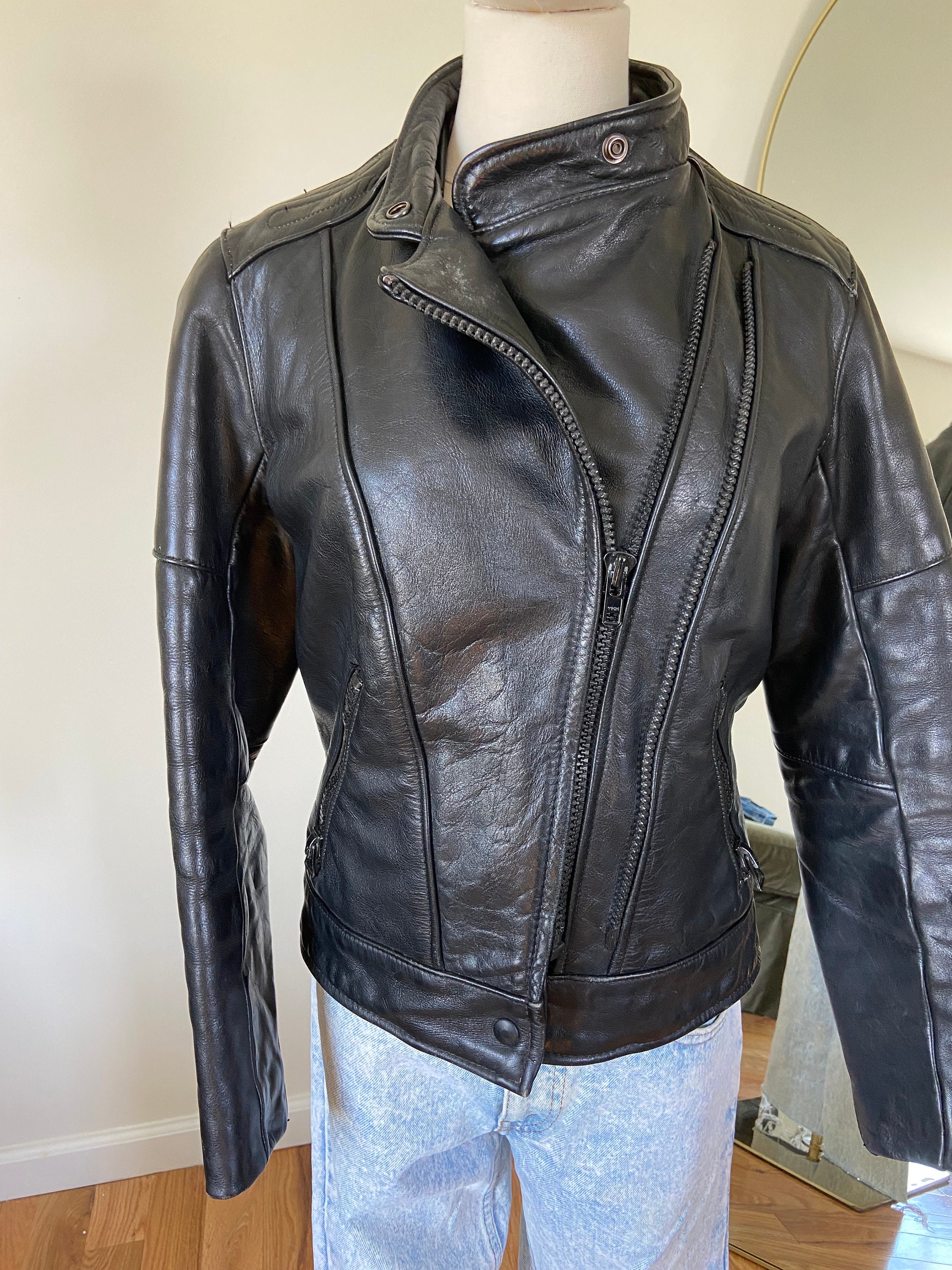 Vintage Vanson Leathers of Boston Leather Jacket - Etsy