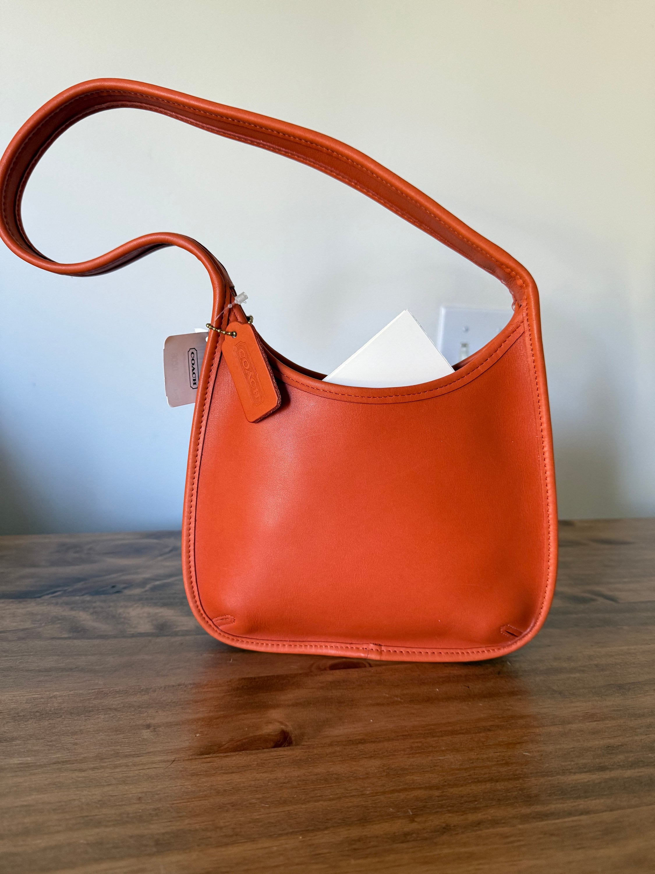 Orange Coach Bag Etsy Ireland