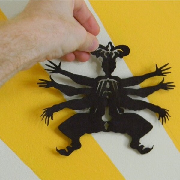 genie original paper cut out