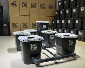 Sistema de cultivo RootBox Hydro™ RDWC: todo en la caja