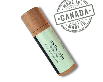 Restoration – Ozonated Olive Oil Lip Balm | All-Natural Lip Moisturizer | Organic, Vegan, Eco-Friendly Tube for Dry, Cracked Lips