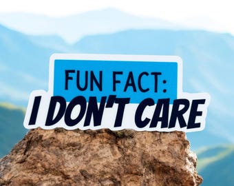 Fun Fact Sticker