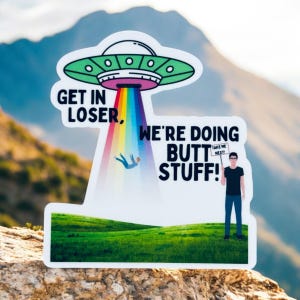 Butt Stuff Sticker