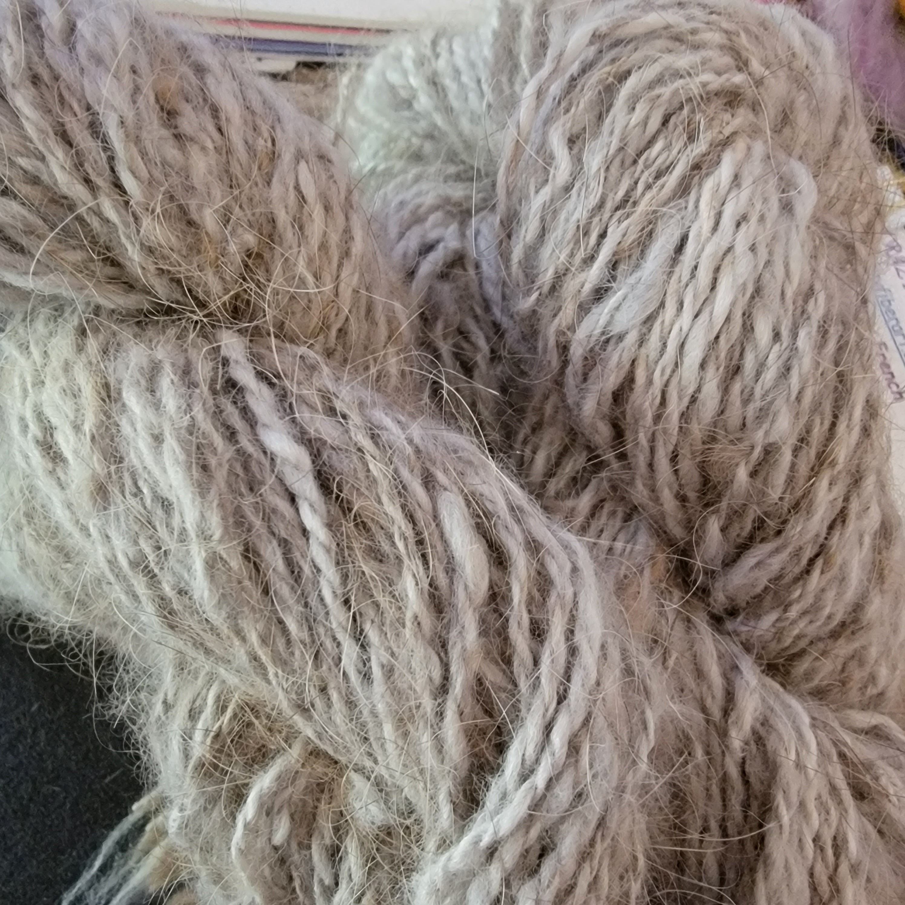 Wired Yarn Trim - Fluffy Brown Yarn Fur Craft Cord, 3 Yds.