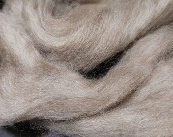 Cashmere Lt Brown 100% Roving Combed Top 1 oz spinning fiber fibre