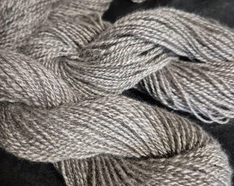 100% cashmere yarn handspun light brown sport wt various sizes