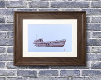 Original Pen and Ink Drawing Prints - Unique Art Pieces