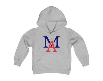 Youth Menlo Atherton Little League Heavy Blend Hooded Sweatshirt