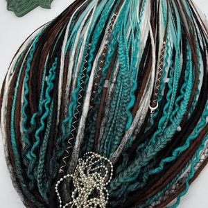 Synthetic Dreadlock Extensions: Double Ended DE Locs, Braided Faux Dreads