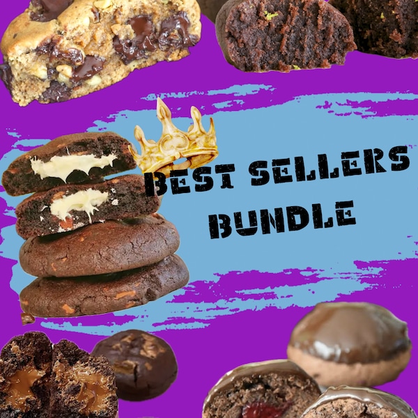 Bestseller-Cookie-Rezept-Bundle, Gourmet-gefüllte Kekse, Bäckerei-Rezepte, Gourmet-Keksrezept, Gefüllter Keks, Hausgemachte Kekse