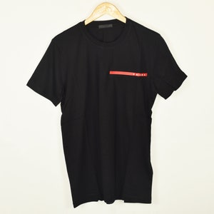 Tシャツ・カットソー PRADA Men T Shirts UMF008OOO16XU F0192 BROWN PRADA新作【UJN824_11ZM_F0002 COTTON T-SHIRT】 (PRADA/Tシャツ