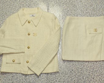 Vintage Chanel Womens Set Size M