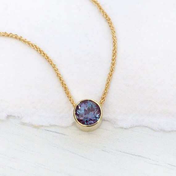 alexandrite necklace