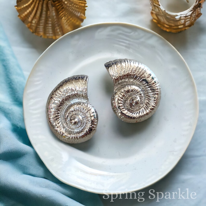 Seashell Earrings: Shell earrings, Sea Urchin, Beachy Vibes, Scalop Shell, Clam Shell, Cowrie shell, Seashell Necklace, Summer Jewelry Silver