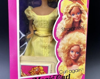 Magic Curl Barbie uit 1981, nooit geopend