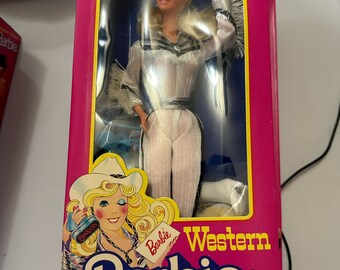 Western Barbie uit 1980, nooit geopend